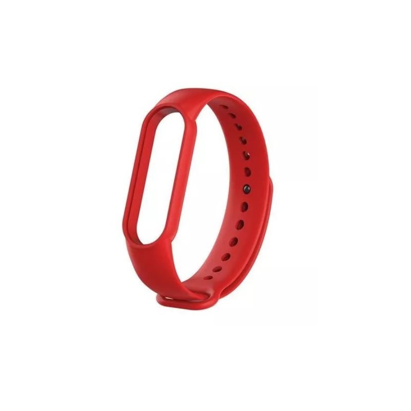 GENERICO - Correa Deportiva Para Reloj Xiaomi Mi Band 56-ROJO