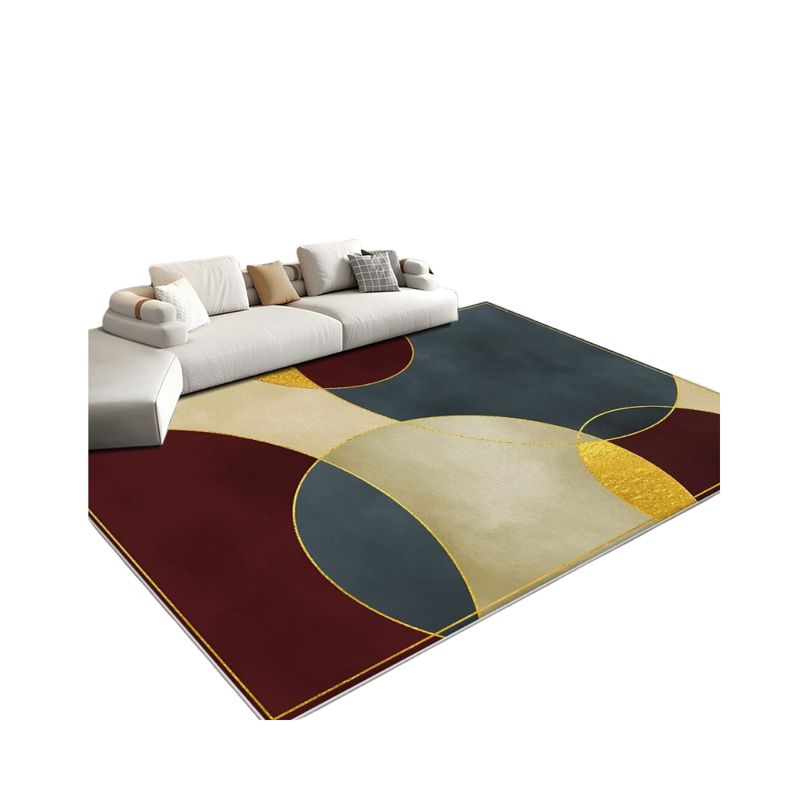 GENERICO - Alfombra Moderna Diseño Geométrico 3D Antideslizante 240x200cm