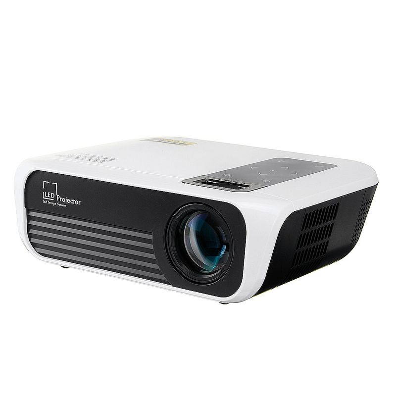 CASTLETEC - Proyector Led T8 Wifi Full Hd 1080P 4500 Lm Dlna