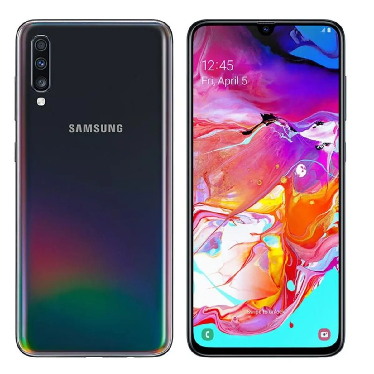 SAMSUNG - Samsung Galaxy A70 128GB - Reacondicionado - Negro