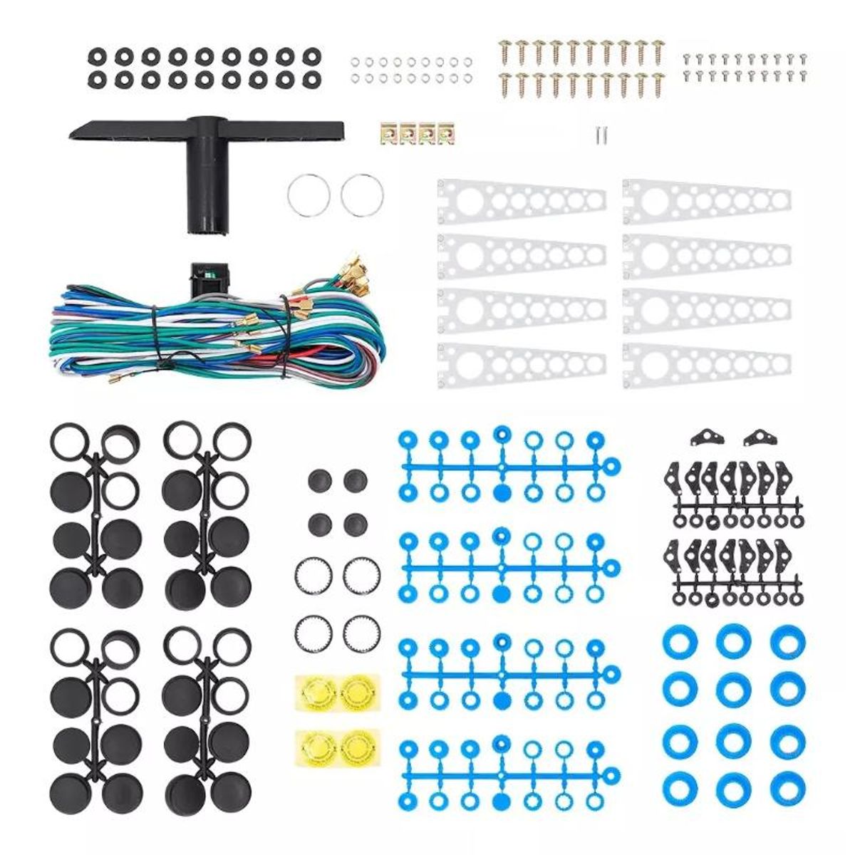 GENERICO - Kit Alzavidrios Eléctricos 12v Universal 4 Puertas Nemesis
