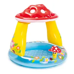 INTEX - Piscina Infantil con Parasol Mushroom para Bebé