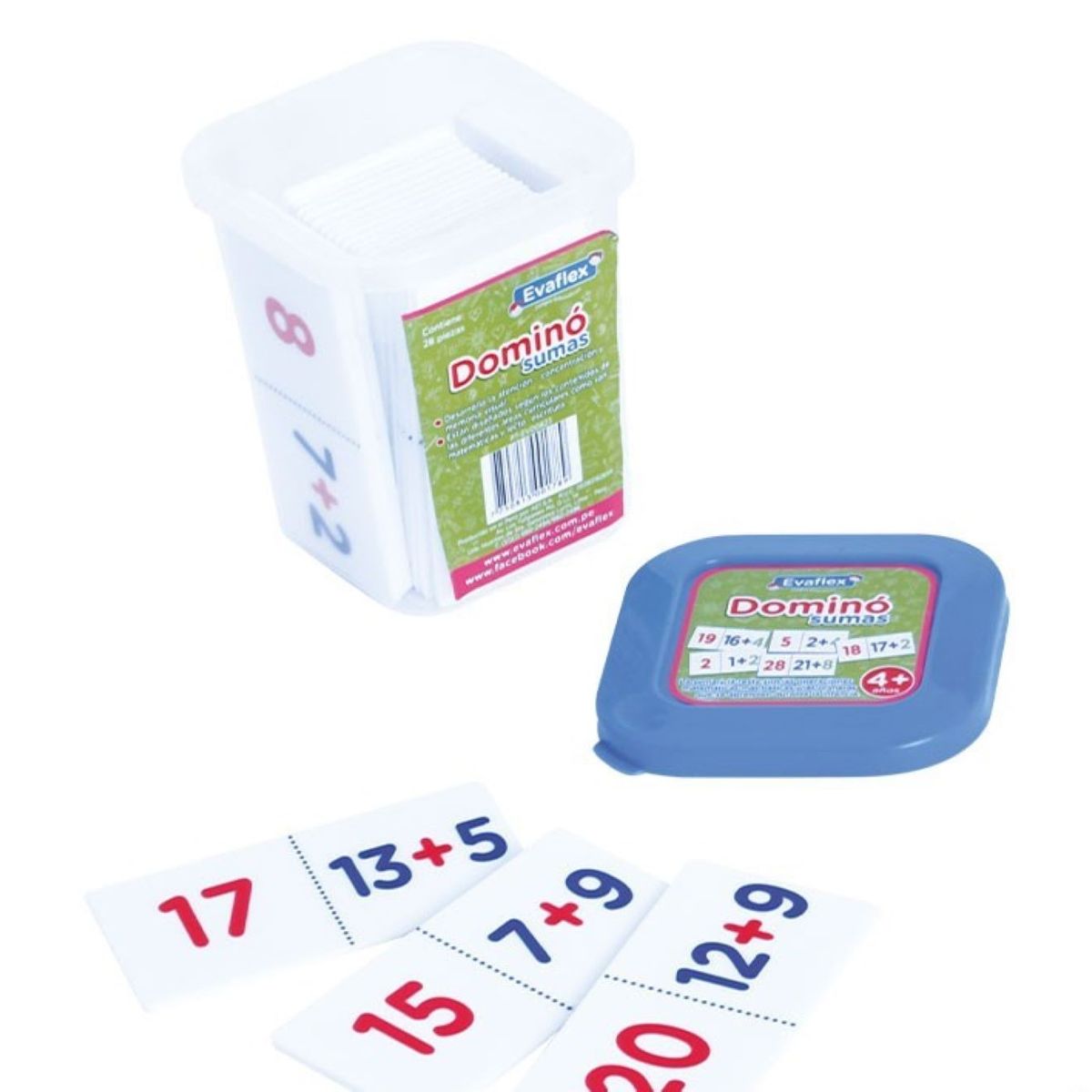 EVAFLEX - DOMINÓ  DE  SUMAS  EVAFLEX