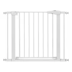 GENERICO - Puerta Seguridad Para Bebes Y Mascotas Expandible Reja