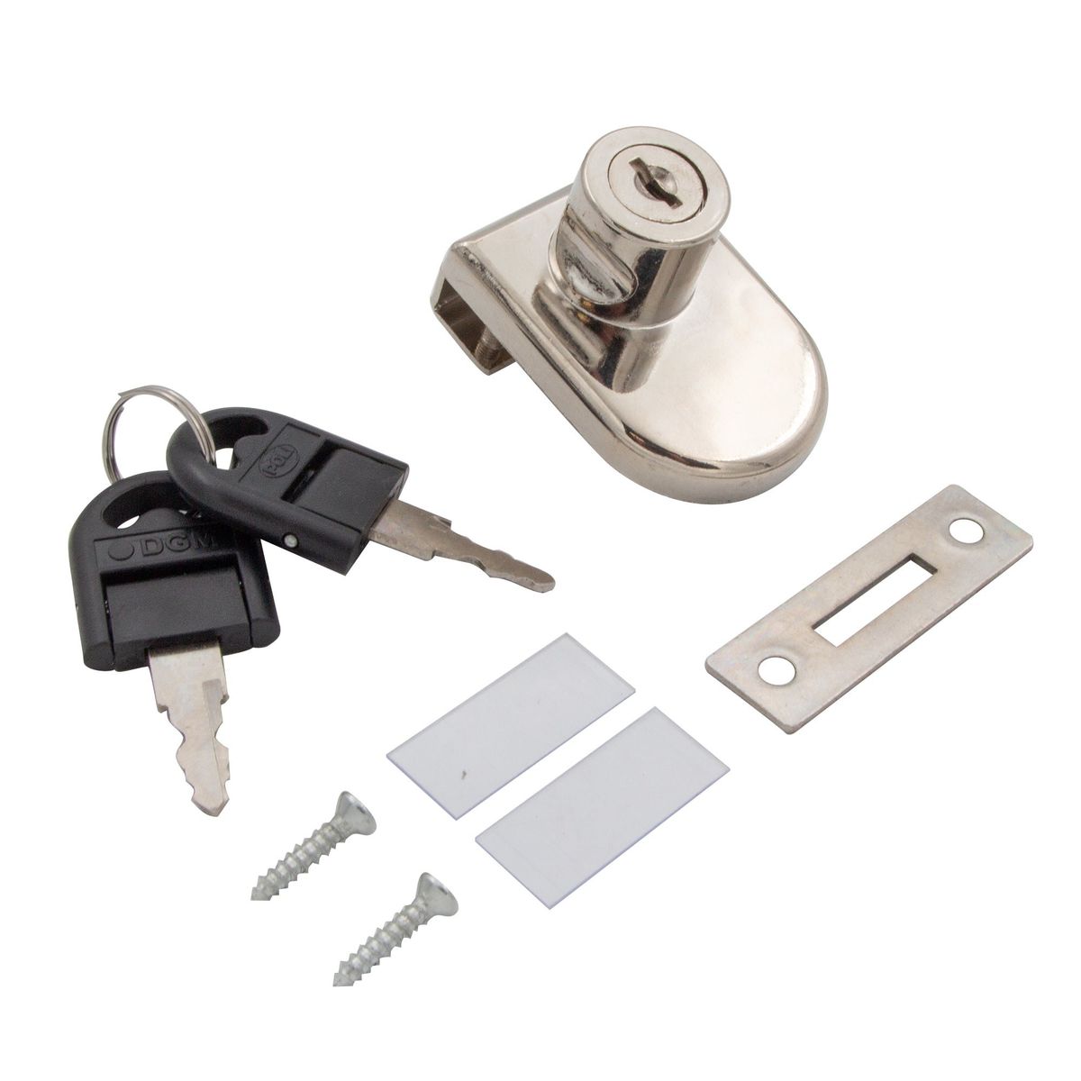 POLI - Cerradura de Mueble POLI D-24 Vidrio