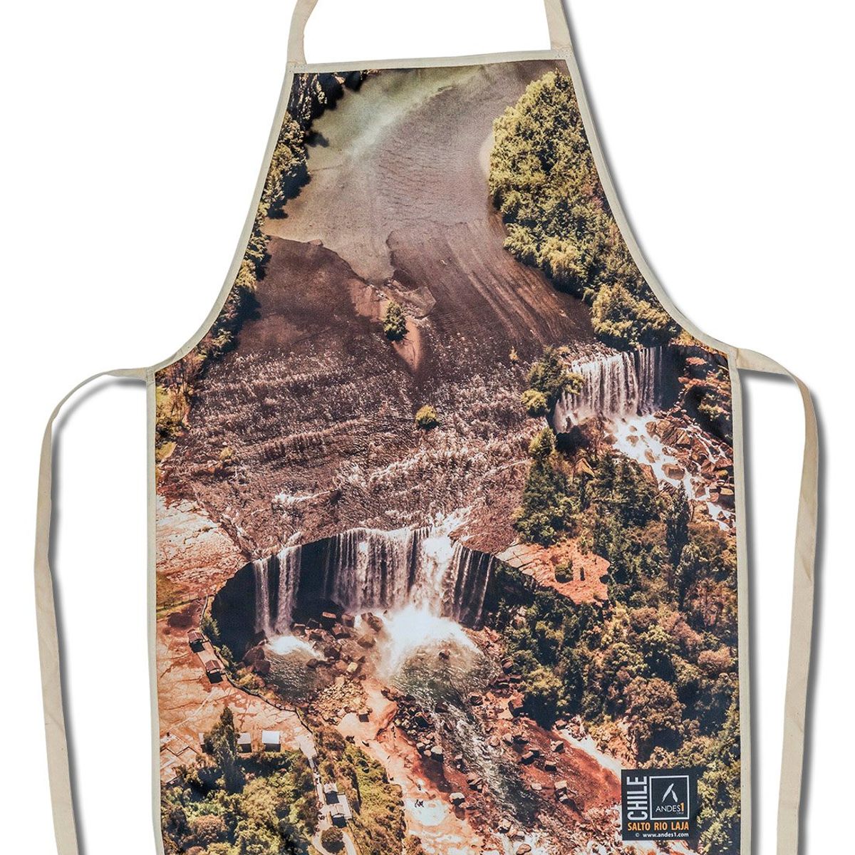 ANDES1 - Delantal De Cocina Salto Río Laja