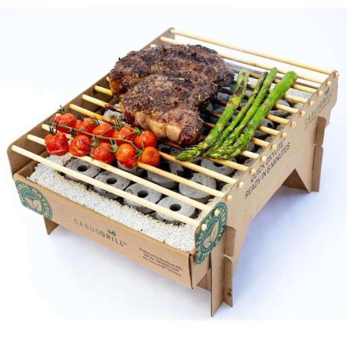 SOHOGAR - Parrilla ecológica de bambú CasusGrill