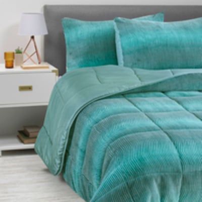 Imagen 2 del producto PLUMON CORAL ESTAMPADO KING VERDE