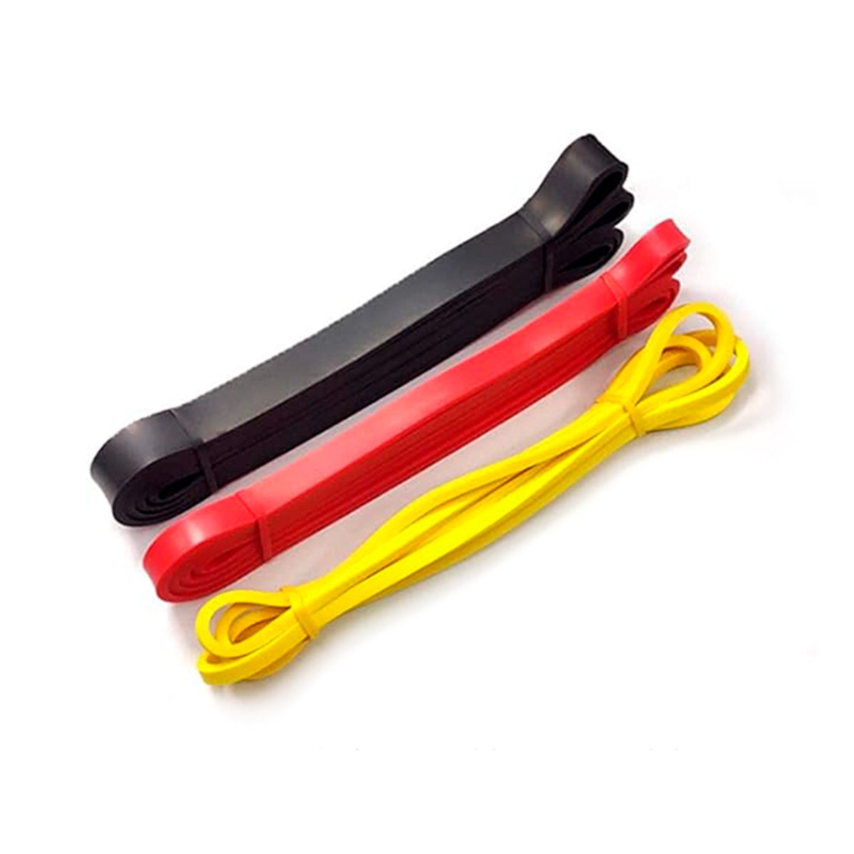 SDFIT - Set De Super Bandas Amarilla Roja Negra + Bolso