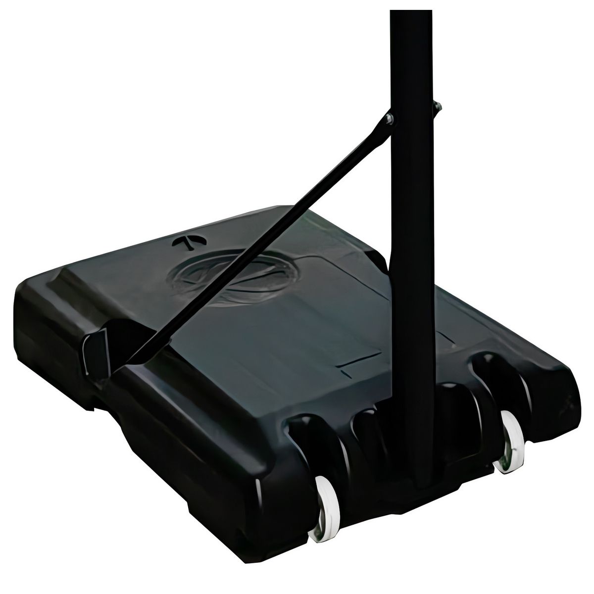 ATLETIS - Aro de Básquetball Atletis Ajustable 1.35 m a 3.05 m Negro