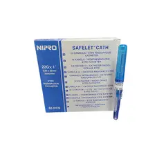 NIPRO - Catéter (bránula) 22g X 1 Caja 50 Un