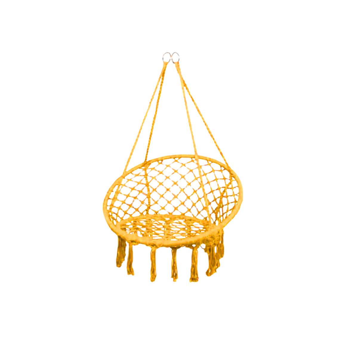 GENERICO - Silla Colgante Hamaca De Macramé Para Terraza o Living
