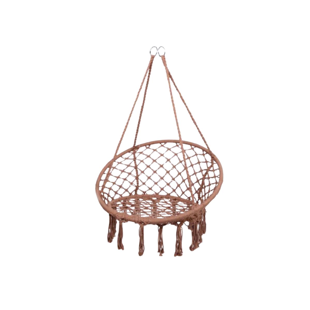 GENERICO - Silla Colgante Hamaca De Macramé Para Terraza o Living