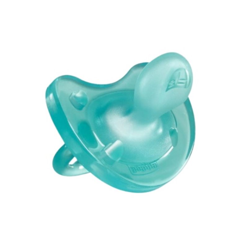 CHICCO - Chupete de Entretención Physio Soft 0-6m Azul Chicco
