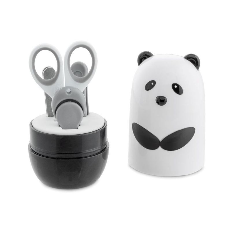 CHICCO - Set de Manicure con Forma de Oso Panda Chicco