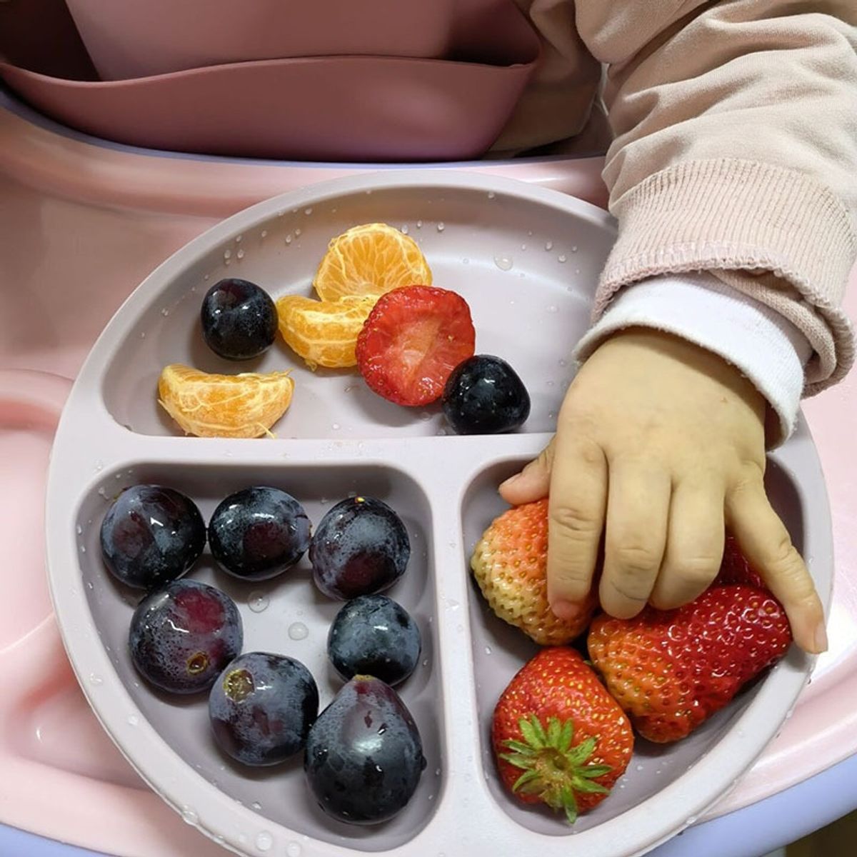 JUGUETERIA ESTELAR - Set de Alimentación infantil silicona Verde