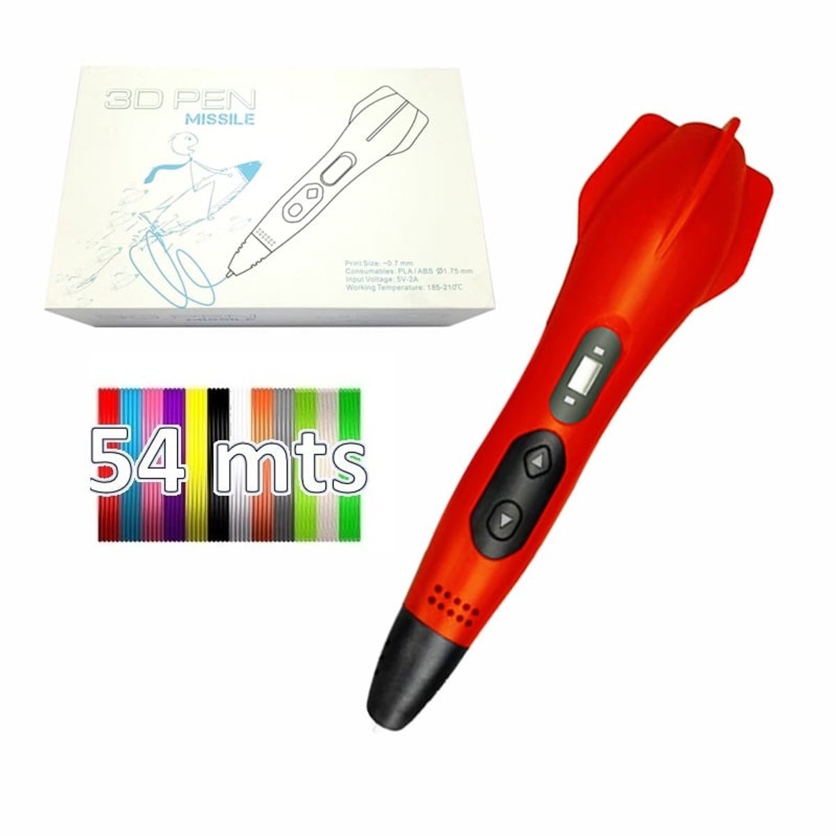 SMAFFOX - Lapiz Impresora 3D Smaffox Sma-2 Lcd  54M