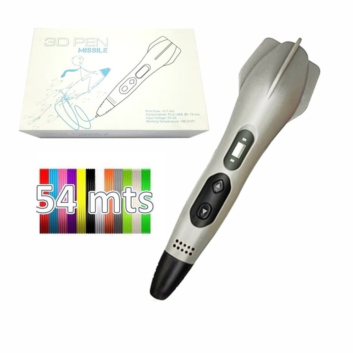 SMAFFOX - Lapiz Impresora 3D  Smaffox Sma-2 Lcd  54M