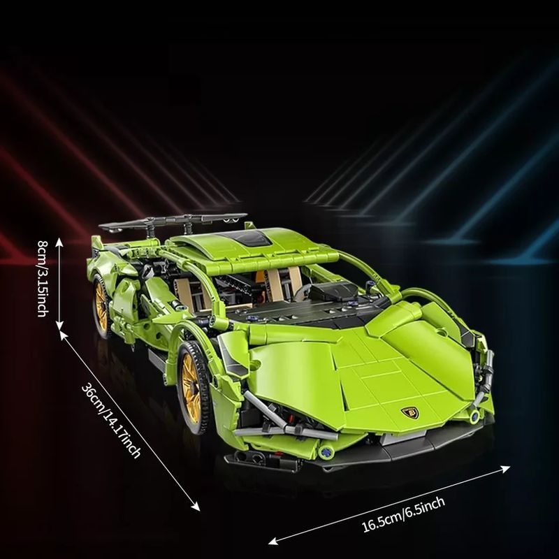GENERICO - Auto Deportivo Armable Lamborghini
