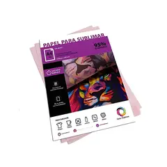 GENERICO - Papel Sublimación PREMIUM A4 Resma x100 hojas Secado Rápido
