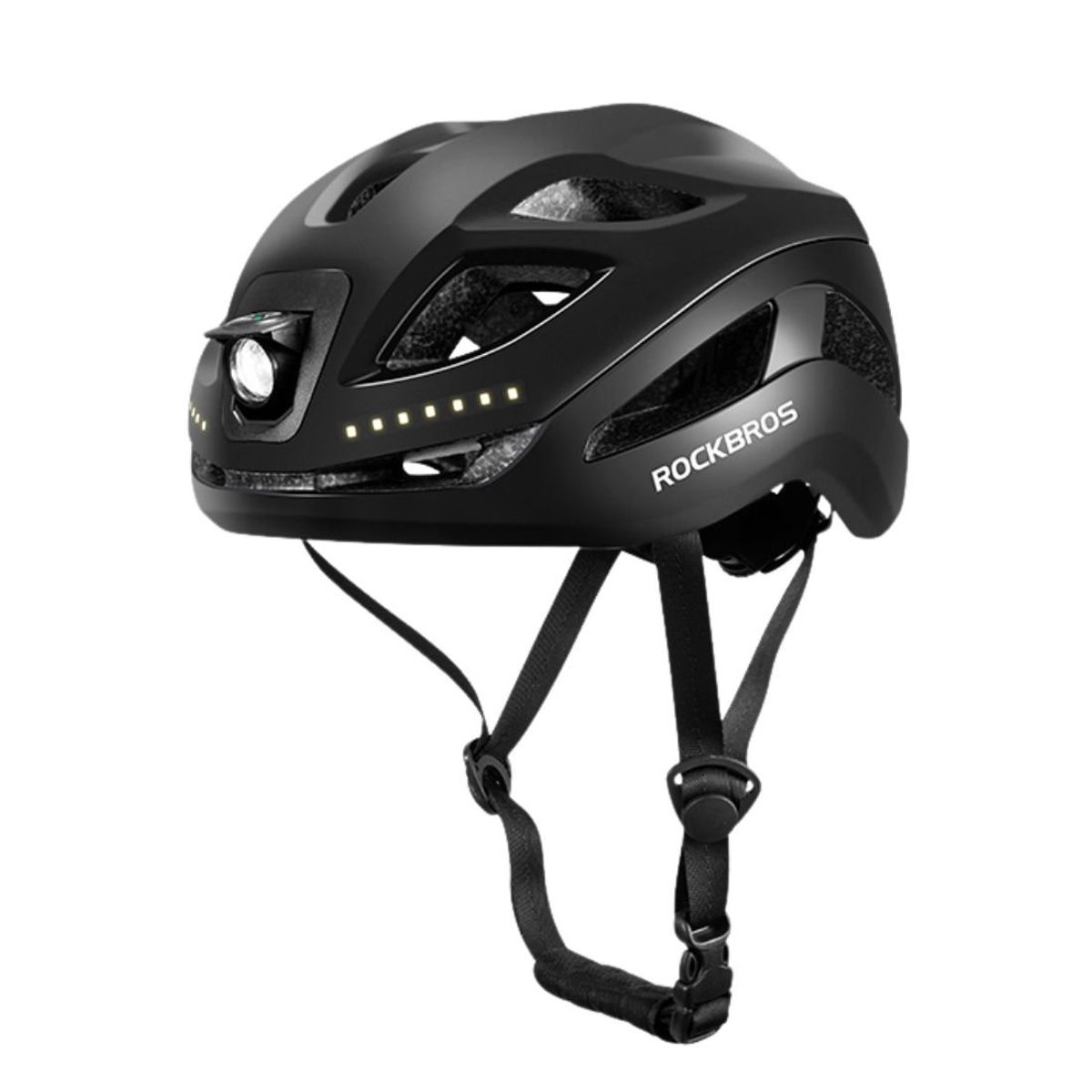 ROCKBROS - Casco de ciclismo con luces recargable Rockbros ZK-077