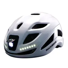 ROCKBROS - Casco de ciclismo con luces recargable ZK-077