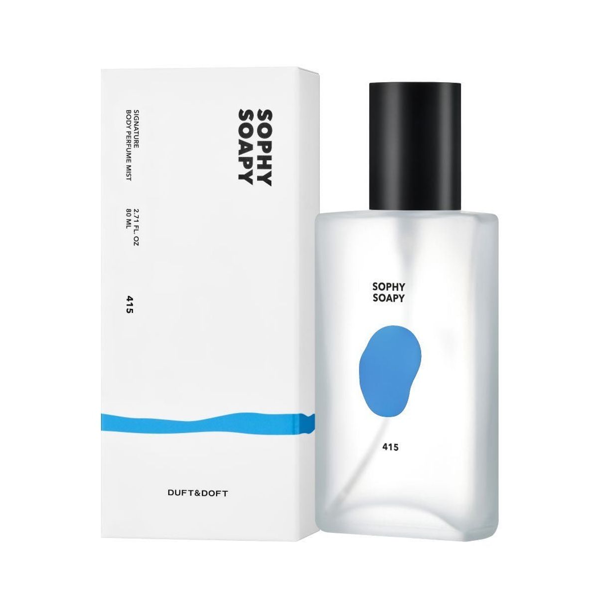 DUFT & DOFT - Bruma corporal perfumada e hidratante Mist Sophy Soapy