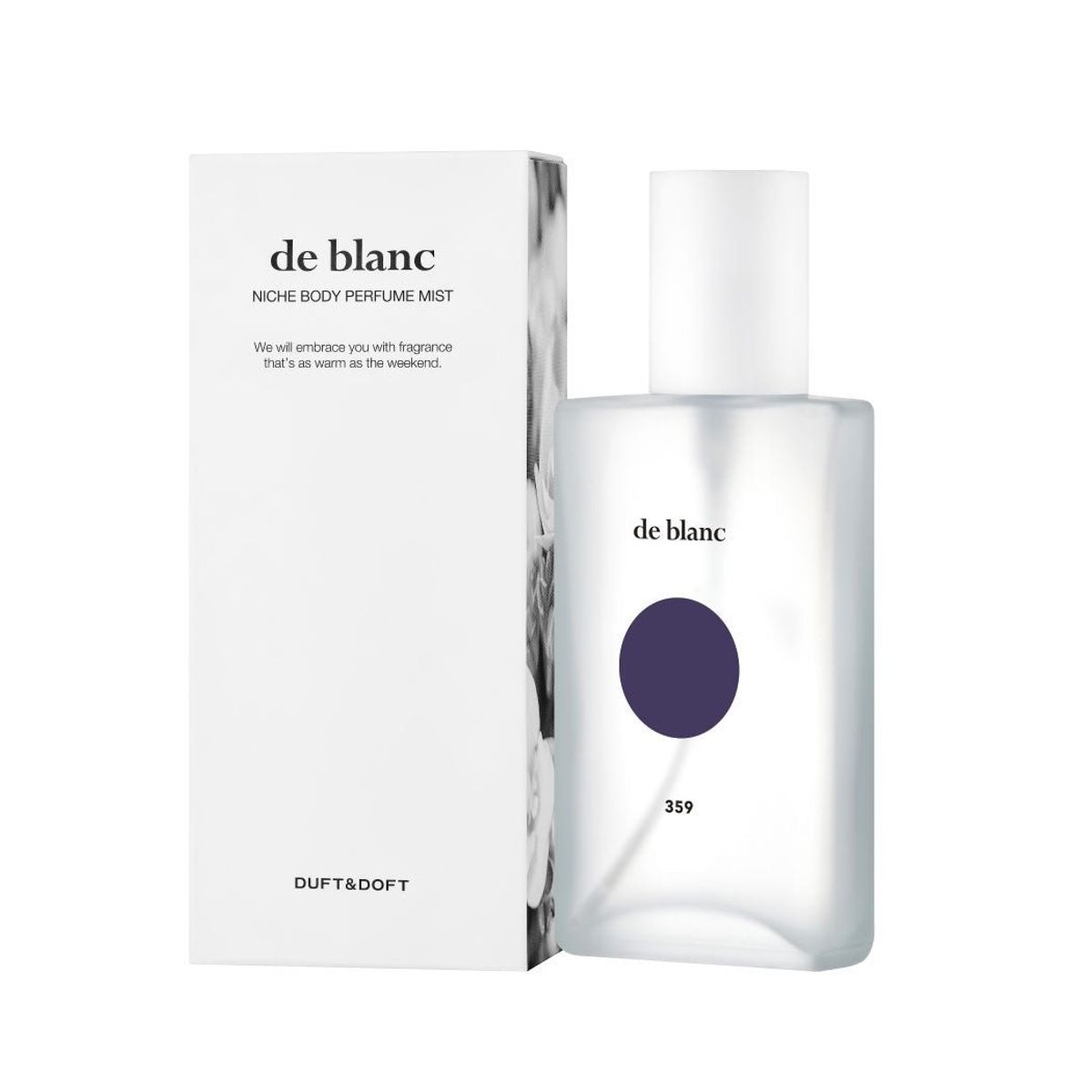 DUFT & DOFT - Bruma corporal perfumada e hidratante Mist Bloom Tulip