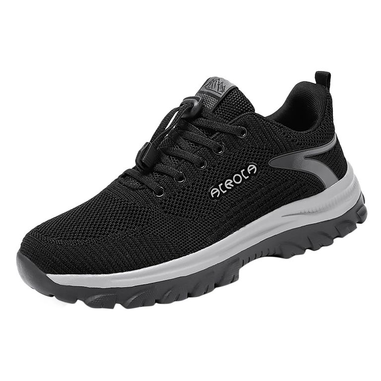 Zapatilla Deportiva Outdoor Hombre - Negro