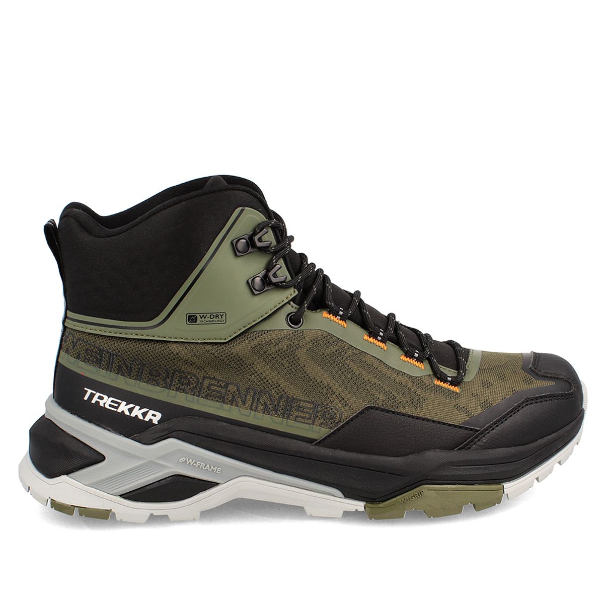 WEINBRENNER - Botín Hombre Weinbrenner Trekkr500 Verde Oliva - Negro