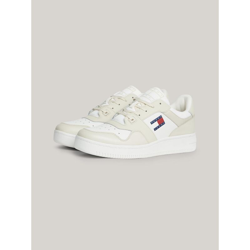 TOMMY HILFIGER - Zapatilla Essential Retro Beige Tommy Hilfiger