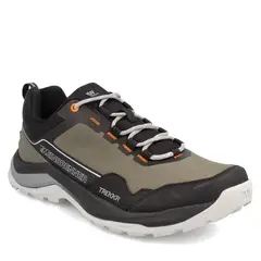 WEINBRENNER - Zapatilla Hombre Trekkr300 Verde Oliva - Negro