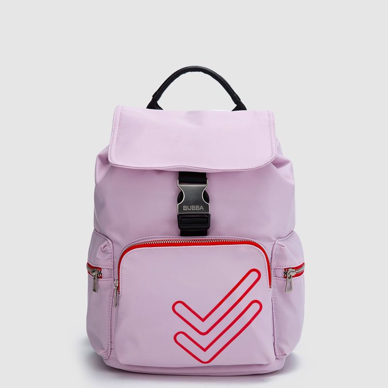 BUBBA - Mochila Charlotte Doble Check Lilac Bubba Essentials
