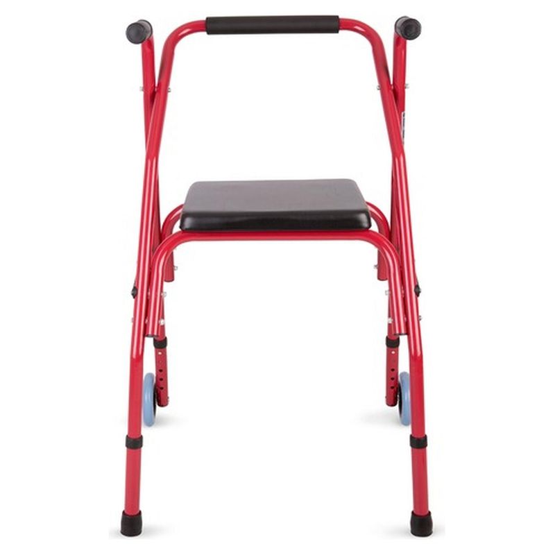 BLUNDING - Andador Con Dos Ruedas Y Asiento Burrito-electromedicina