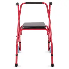 BLUNDING - Andador Con Dos Ruedas Y Asiento Burrito-electromedicina