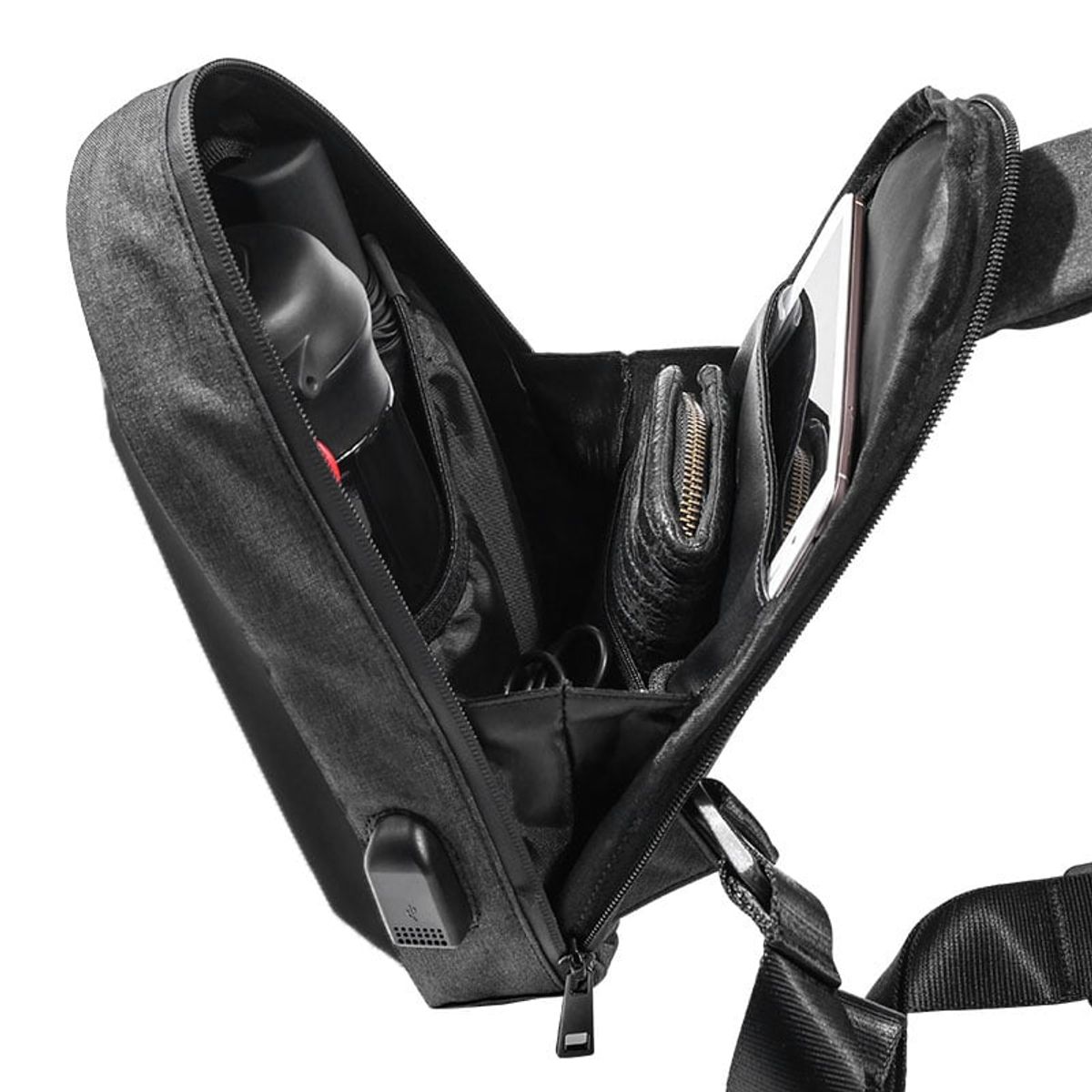 MOTOWOLF - Bolso de hombro Motowolf 0704 Impermeable Motociclismo