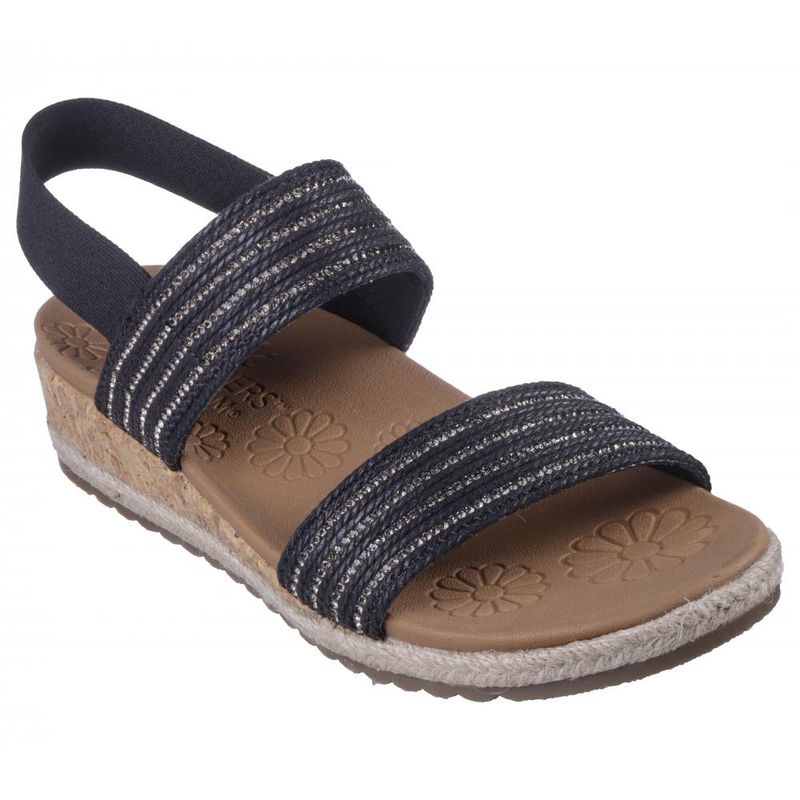 SKECHERS - Sandalia Mujer Breezie Busy-Bee Negro Skechers