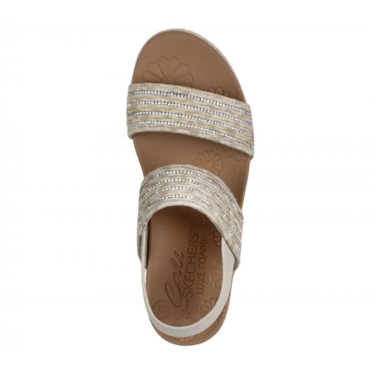 SKECHERS - Sandalia Mujer Breezie Busy-Bee Beige Skechers