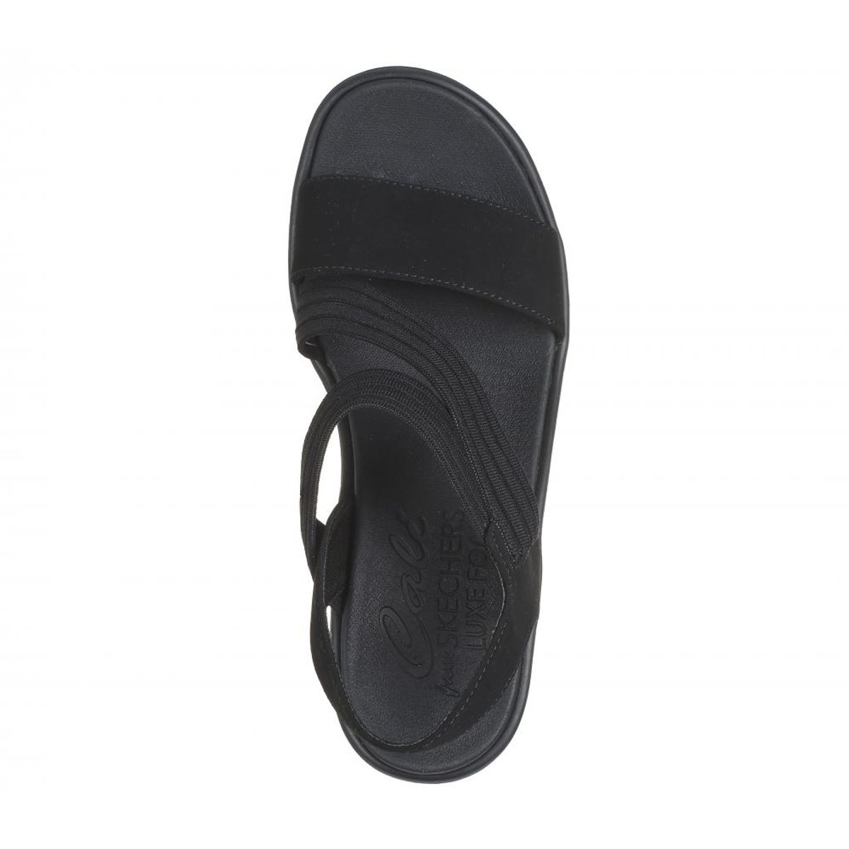 SKECHERS - Sandalia Mujer Rumble On My Go To Negro Skechers