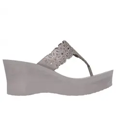 SKECHERS - Sandalia Mujer Padma Flower Glitz Beige
