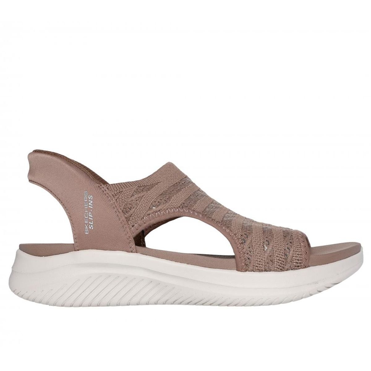 SKECHERS - Sandalia Mujer Skechers Slip-ins: Ultra Flex 3.0 Café