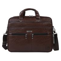 Maletín Cuero Oficina Notebook Tablet 15.6 Pulgadas