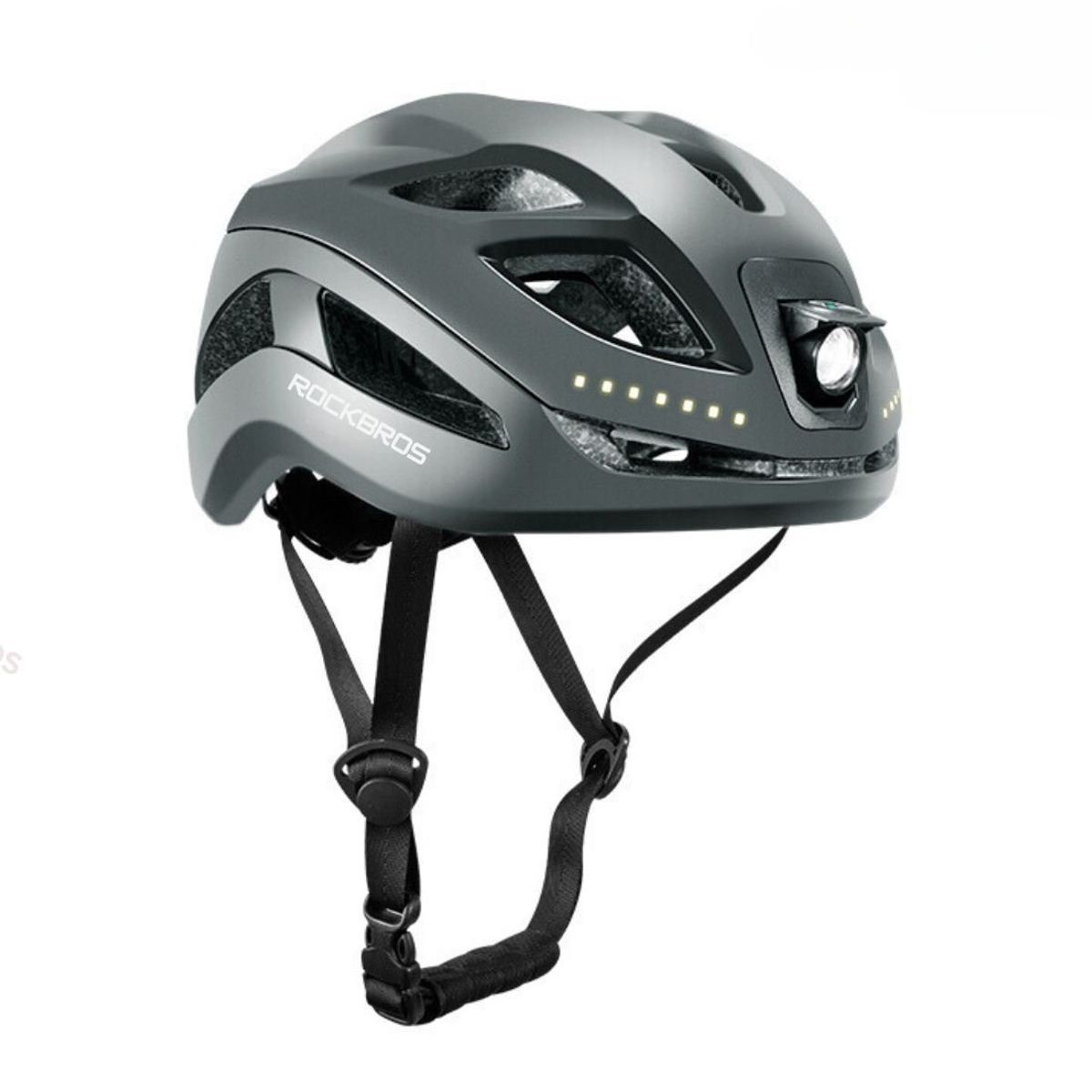 ROCKBROS - Casco de ciclismo con luces recargable Rockbros ZK-077