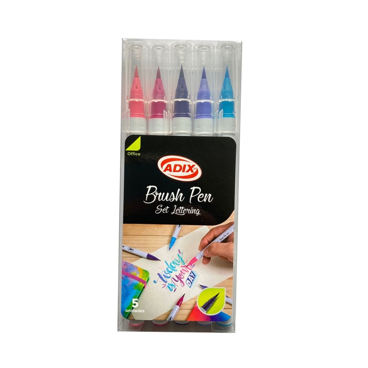 ADIX - Marcadores Brush Pen - Set de Lettering Adix