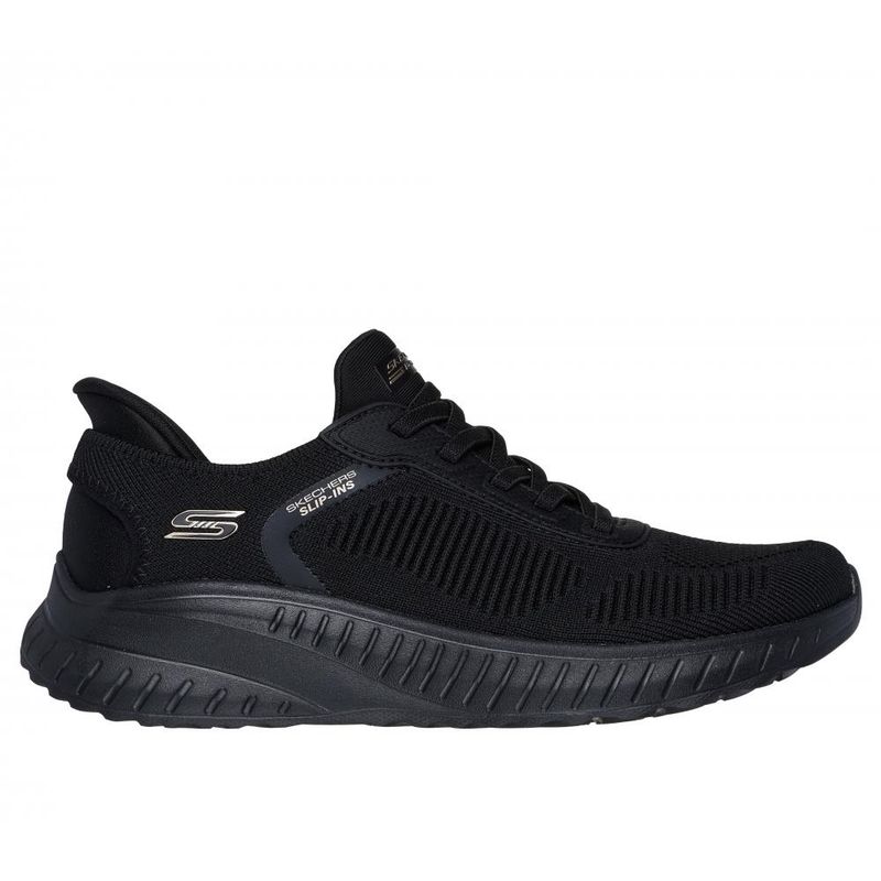 SKECHERS - Zapatilla Mujer Skechers Slip-ins: Bobs Squad Chaos Negra