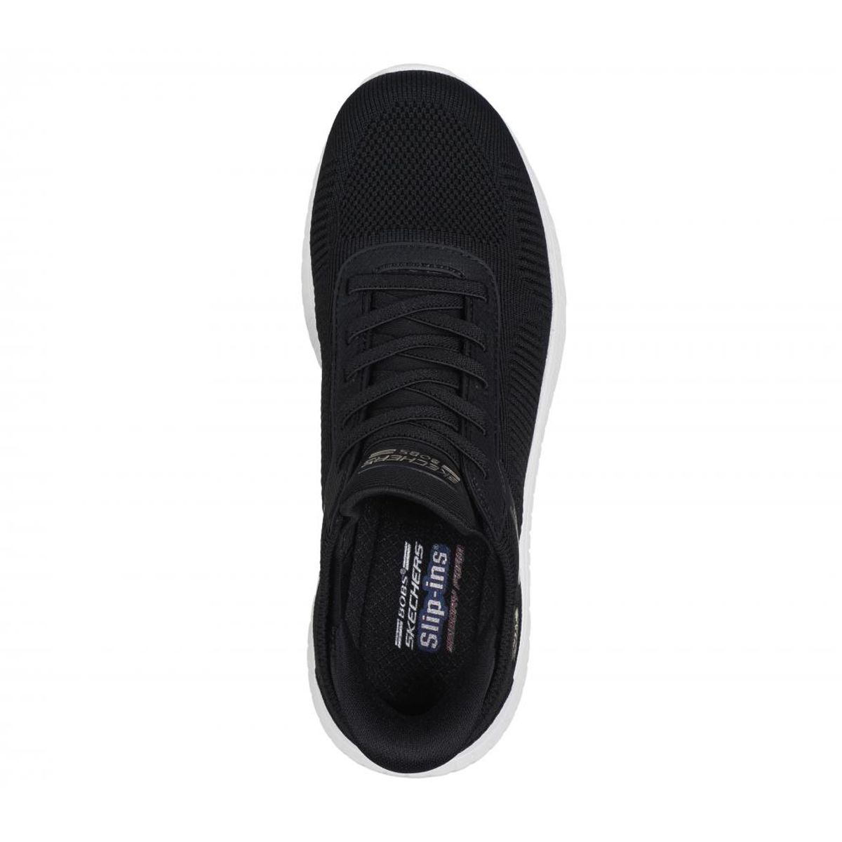 SKECHERS - Zapatilla Mujer Skechers Slip-ins: Bobs Squad Chaos A Negro