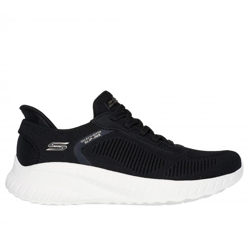 SKECHERS - Zapatilla Mujer Skechers Slip-ins: Bobs Squad Chaos A Negro