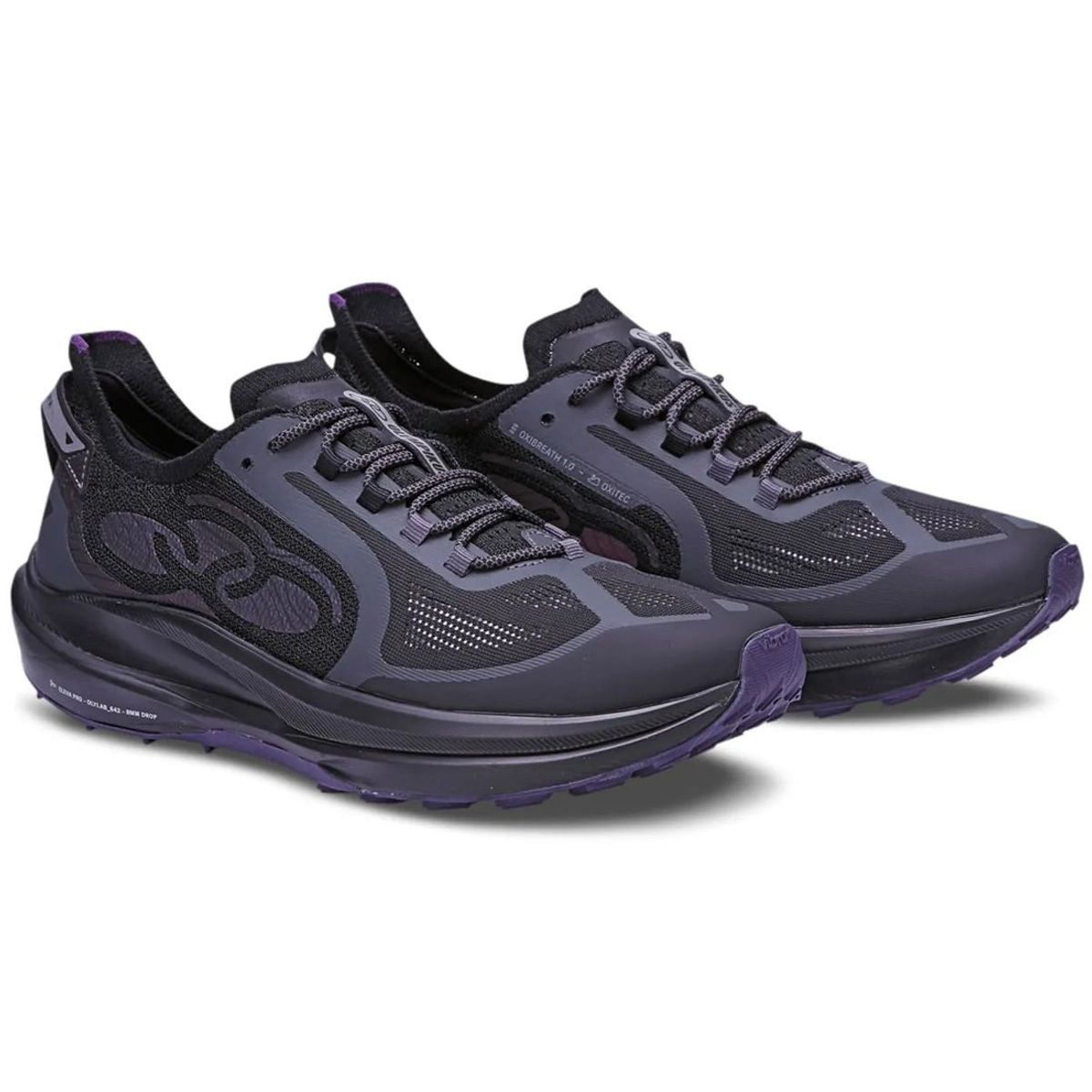 OLYMPIKUS - Zapatilla Trail Running Hombre Corre Trilha Negro