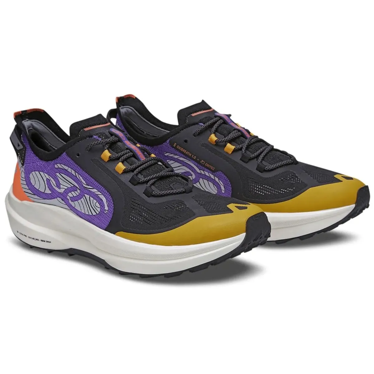 OLYMPIKUS - Zapatilla Trail Running Hombre Corre Trilha Negro/Multi