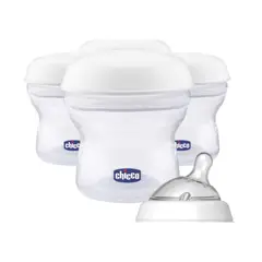 CHICCO - Set de 4 Contenedores para Leche Materna
